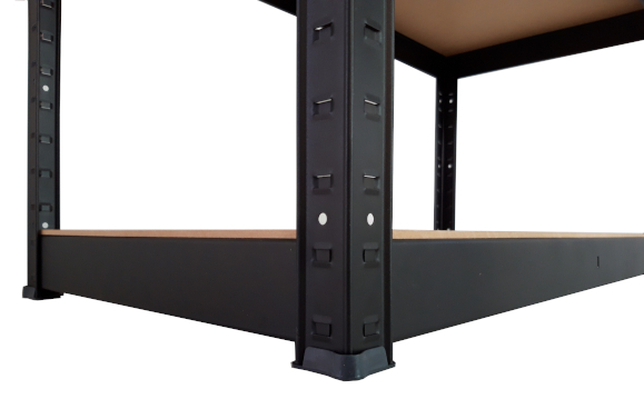 REGAŁ METALOWY DO PIWNICY 180x90x40 5 PÓŁEK 175KG Szerokość produktu 90 cm