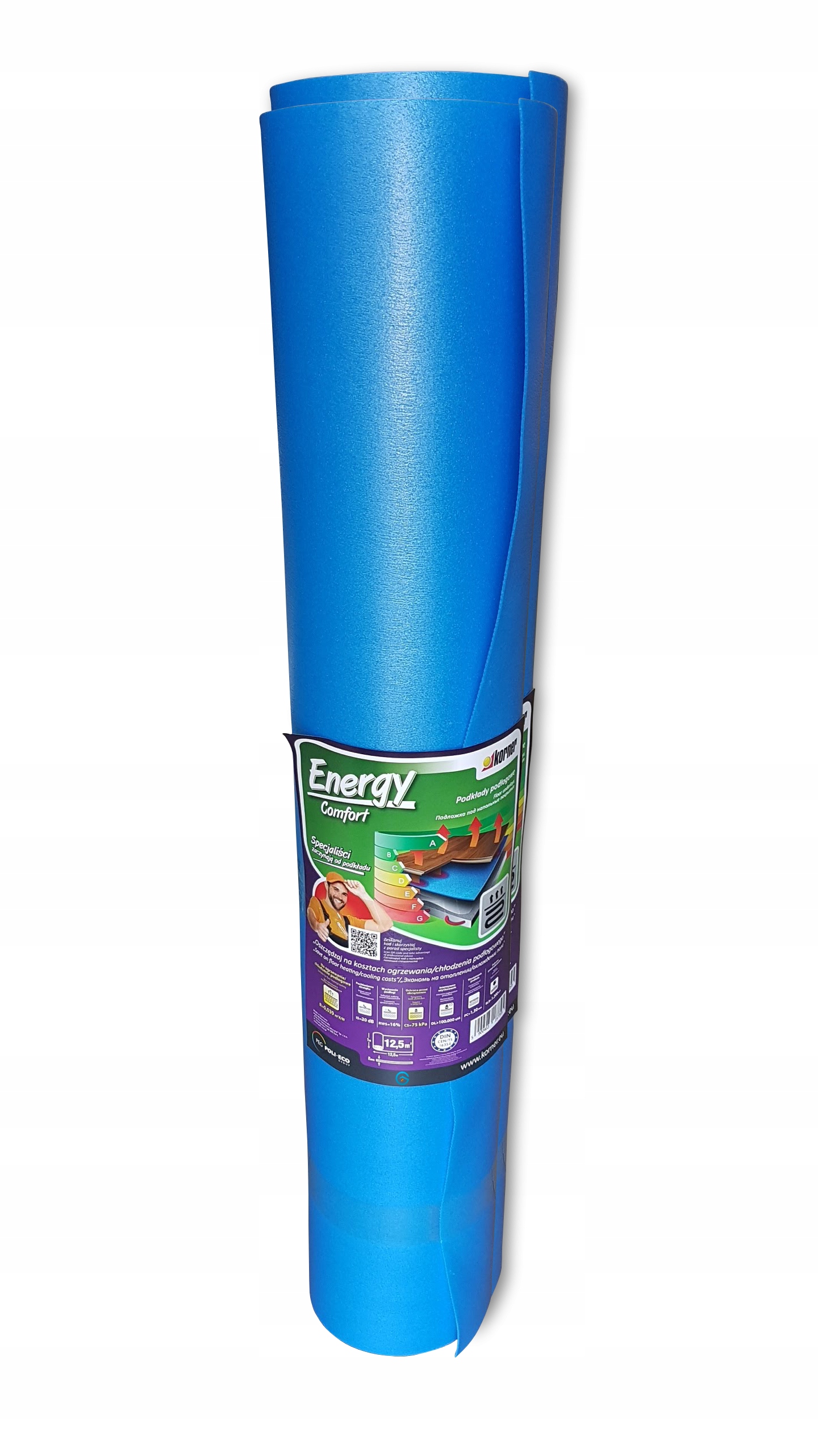 

Podkład - ogrzewanie podłogowe Energy Comfort 2mm