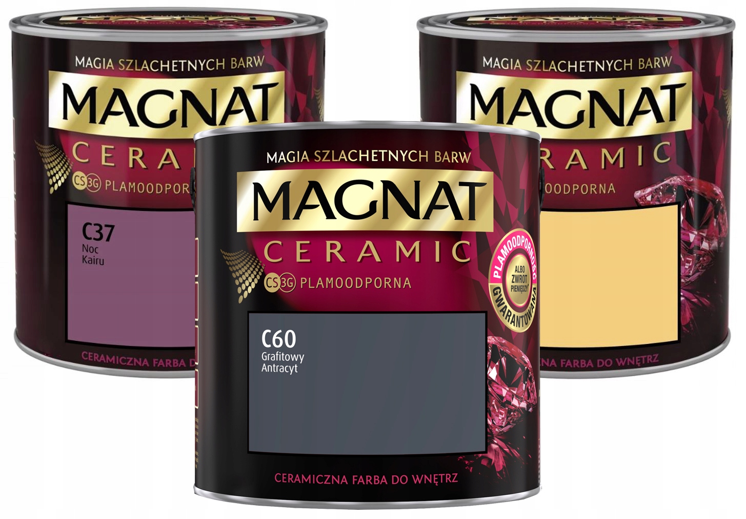 MAGNAT CERAMIC FARBA CERAMICZNA ŚCIAN SUFITÓW 2,5L (MAGCER25) • Cena