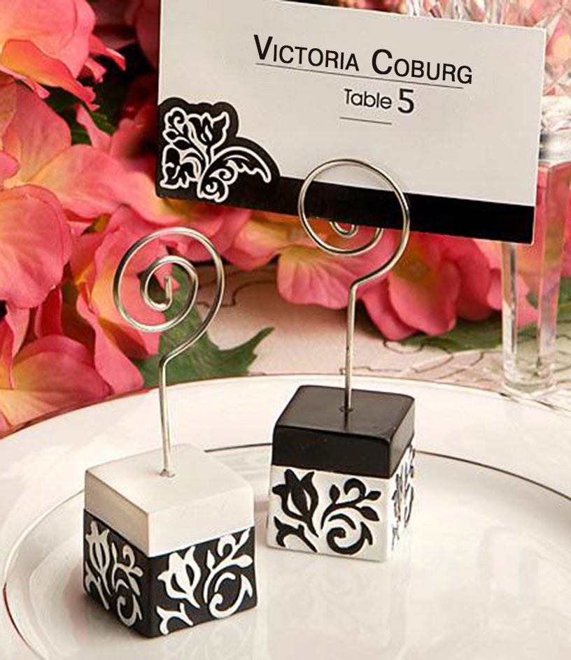 KOSTKA DEMASCEŃSKA stojak na winietki wizytówki