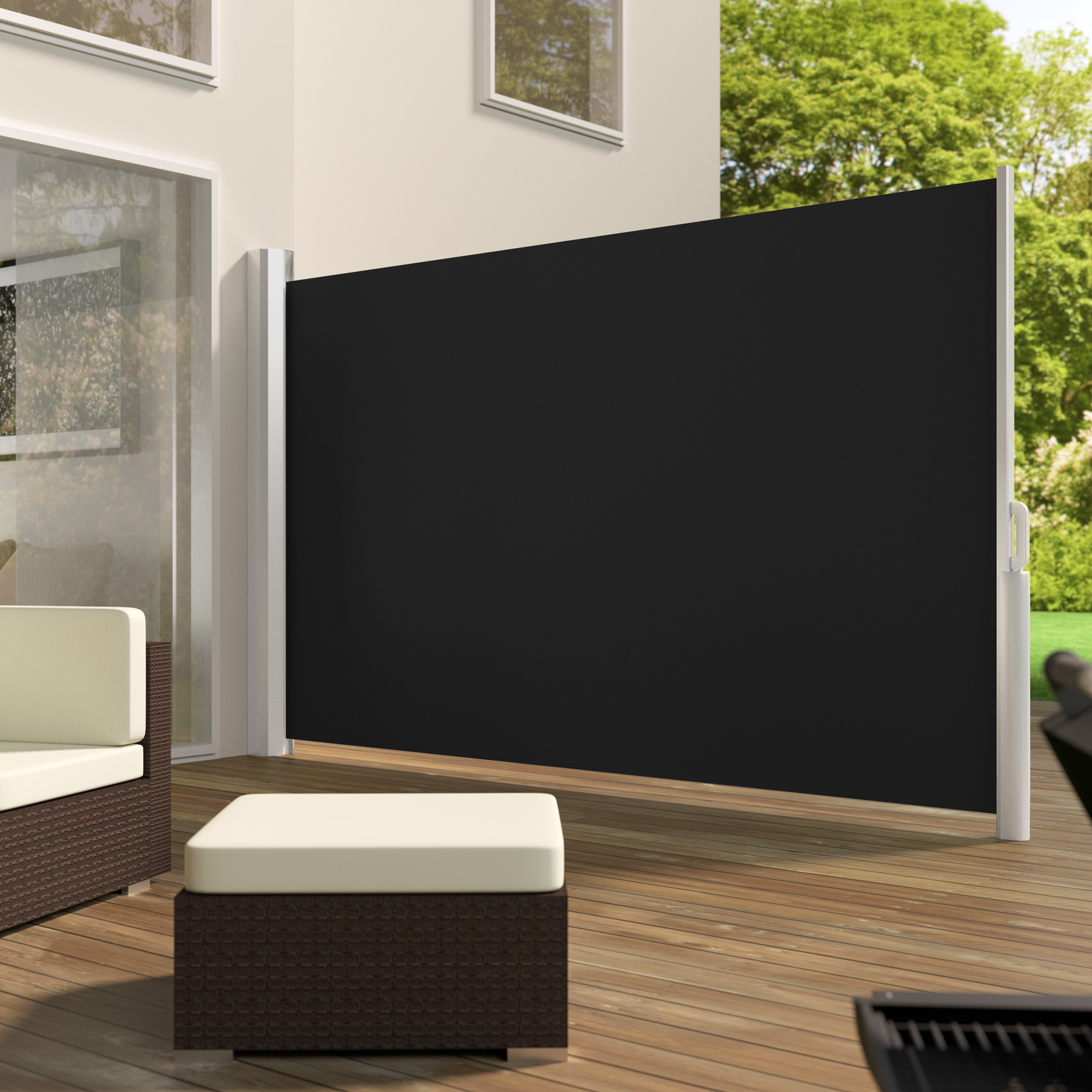 Aluminiowa markiza boczna Marka TecTake