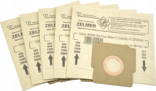 

Worki Zelmer 2000 321 Cobra Odyssey Meteor 2 Elf