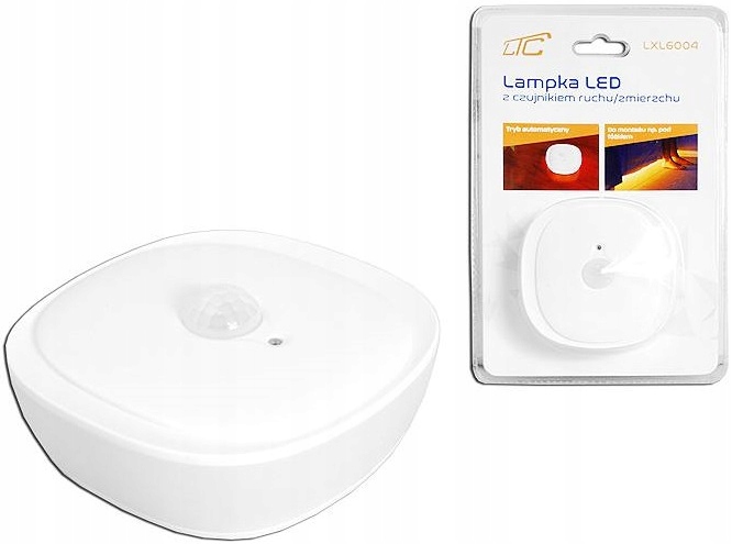 

Lampka Ścienna Led 3W Z Czujnikiem Ruchu/zmierzchu