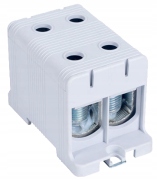 

Złączka Szynowa Kompaktowa 95mm² 4 Otwory 1P Szara