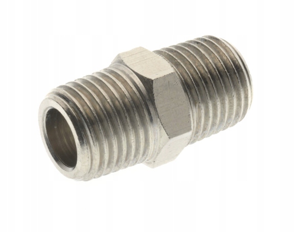 

Nypel 1/4" Mosiądz Niklowany