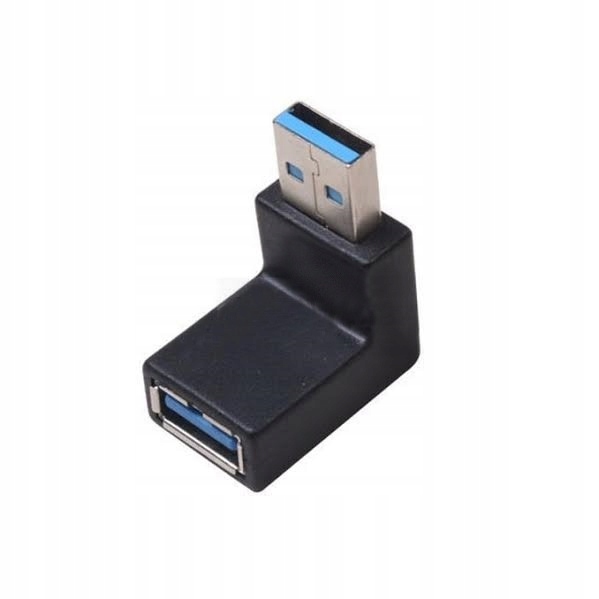 

Adapter Przejściówka Kątowy Usb 3.0 M/f Dolny