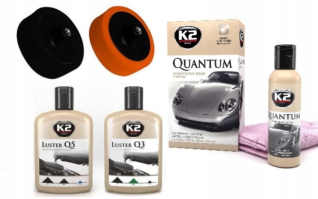 K2 Zestaw Past Polerskich 2-STEP WOSK SYNTETYCZNY