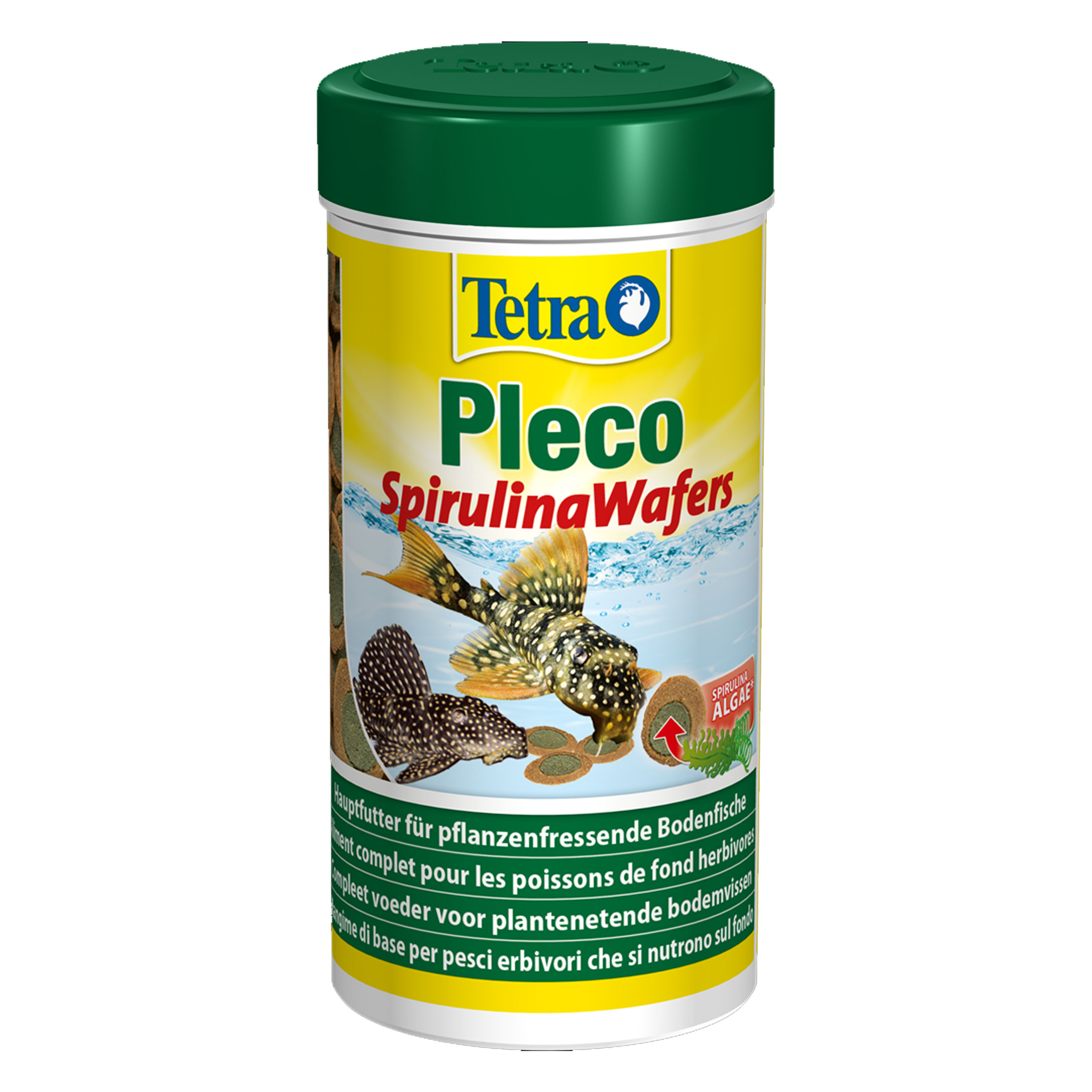 Levně 2x Tetra Pleco SpirulinaWafers (Pleco Algae Wafers) 250 ml