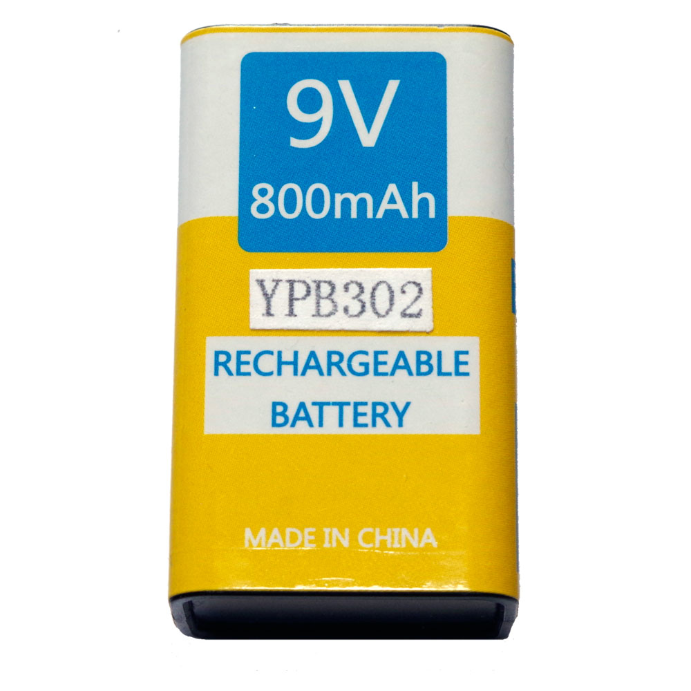 Akumulator bateria 9v 800MAH micro USB 6LR61 6F22 Pojemność 800 mAh