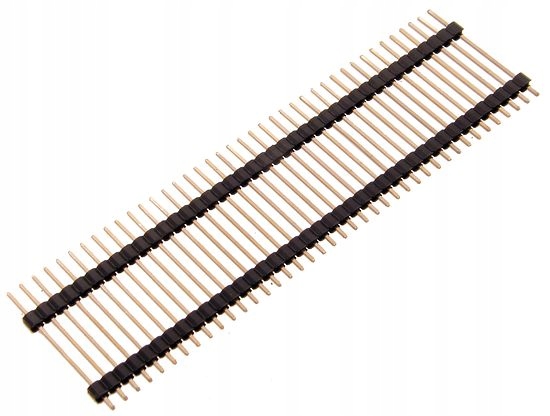 

Złącze Szpilkowe Pin Header 1x40 H=33mm Rm 2,54mm