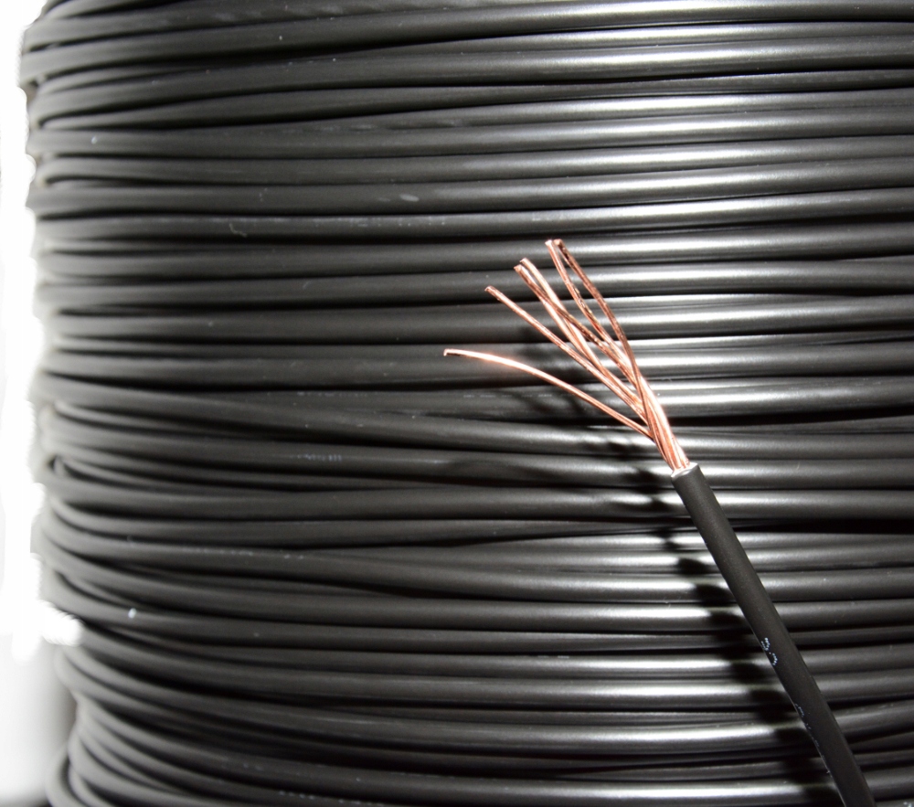 

Kabel Przewód Ly, H07V-R 6 mm2 czarny 150m