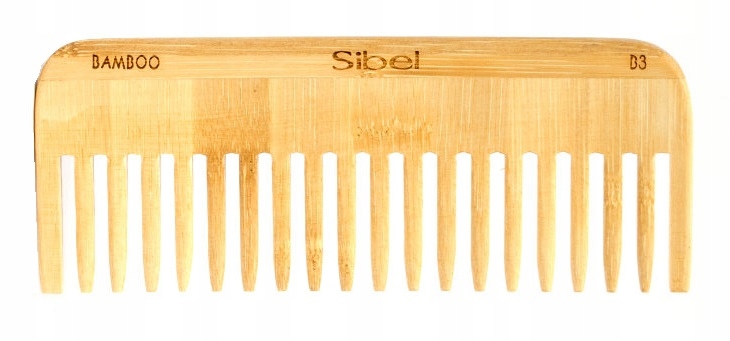 

Drewniany Grzebień Afro Do Włosów Sibel Bamboo