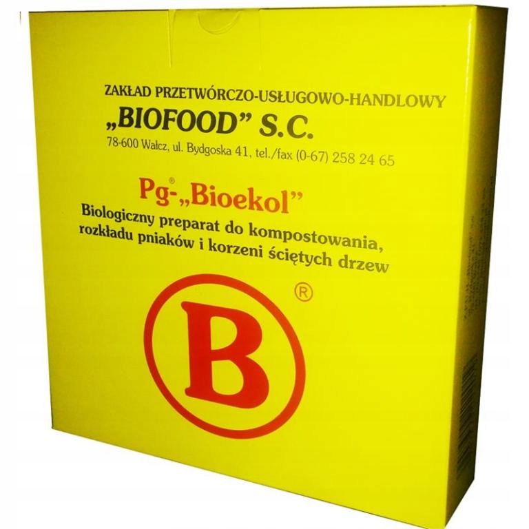 

Bioekol Do Rozkładania Pni Pniaków Karp Drzew Traw