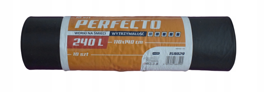 

Worki Na Śmieci Budowlane 240 Litrów 10SZTUK Mocne