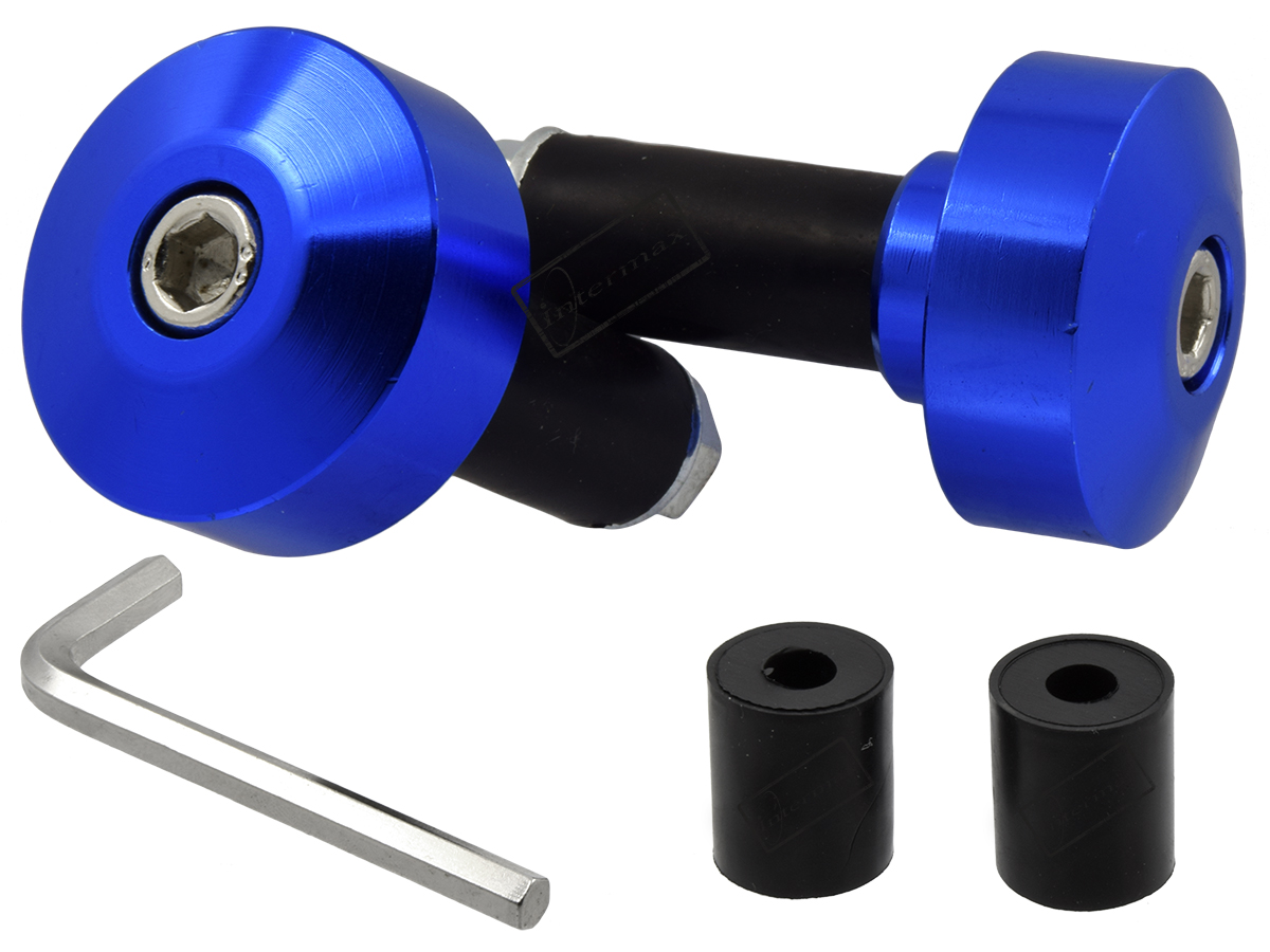

Końcówki Kierownicy Niebieskie Ciężarki 13mm 17mm