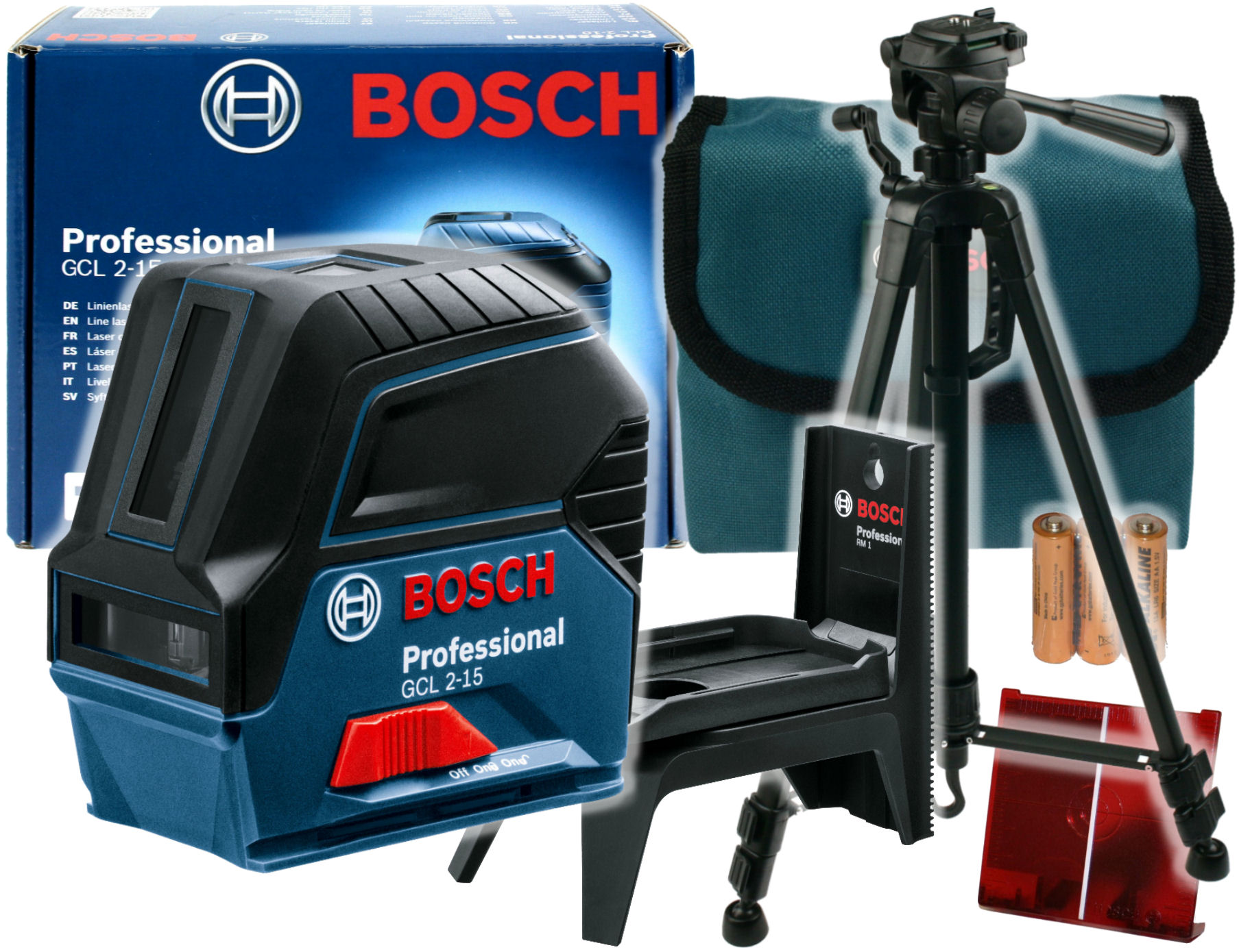 

Laser Krzyżowy Gcl 2-15 Bosch Statyw 150cm