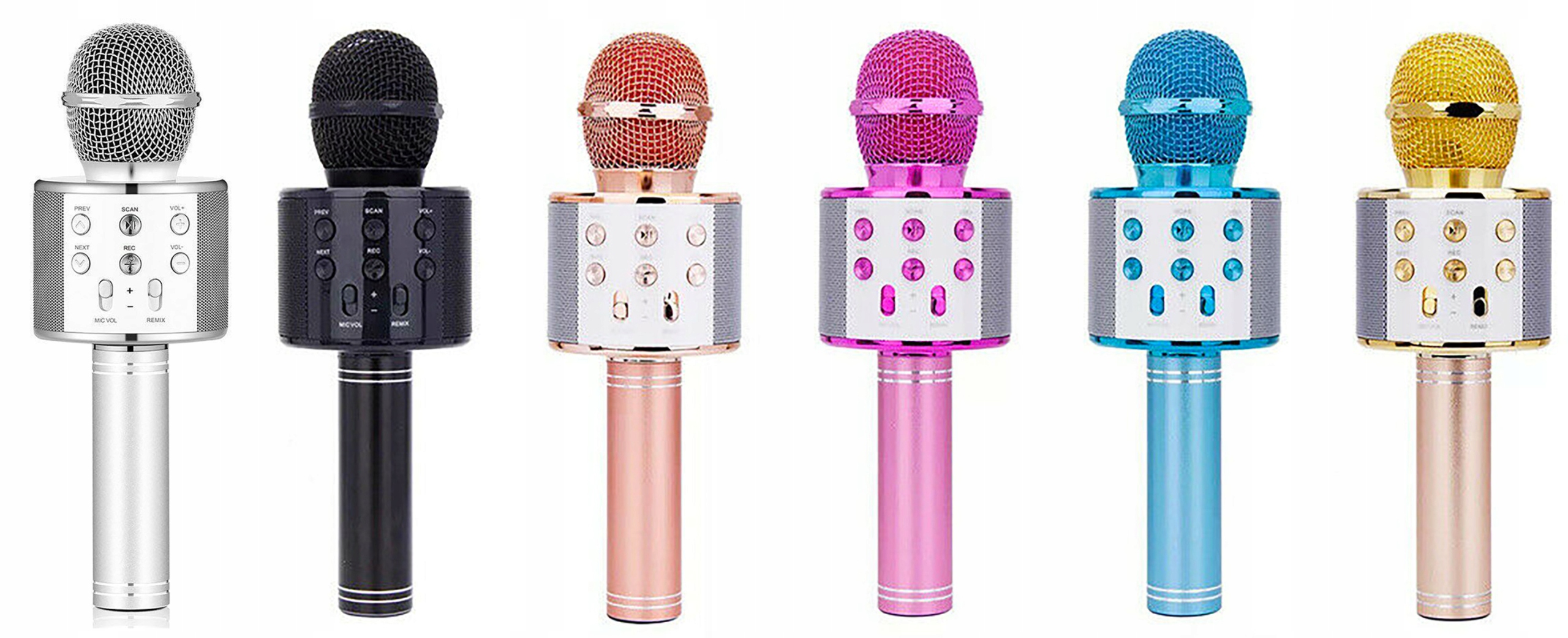 MIKROFON BEZPRZEWODOWY KARAOKE GŁOŚNIK BLUETOOTH