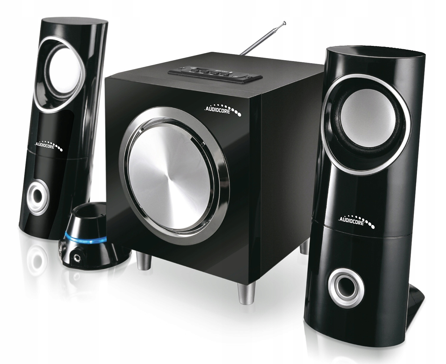 

Głośniki Komputerowe 2.1 Bluetooth Usb Sd Fm Jack