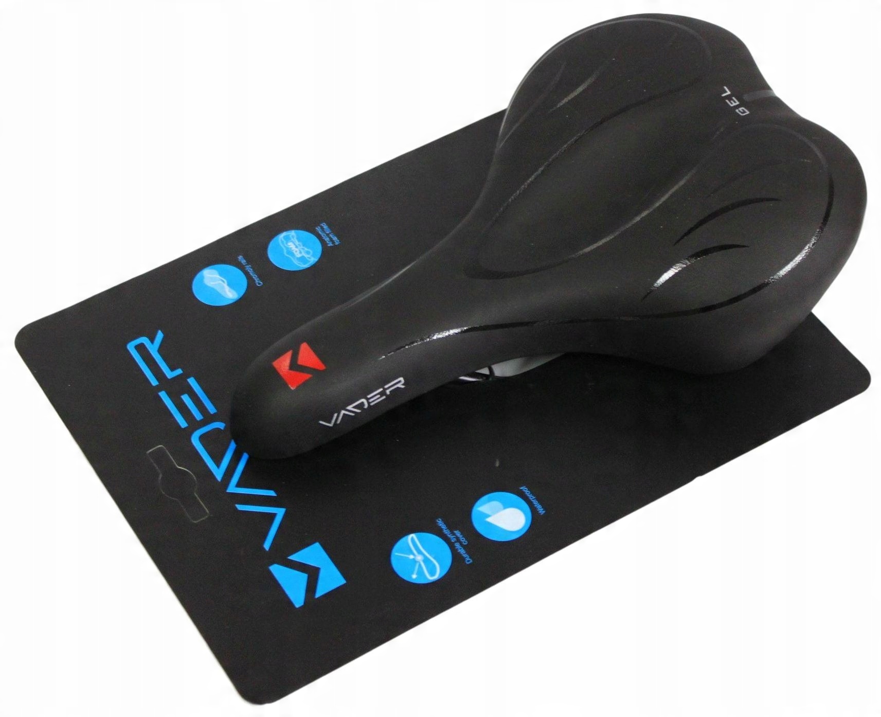 

Siodło rowerowe Mtb XC - Gel Żel elastomer