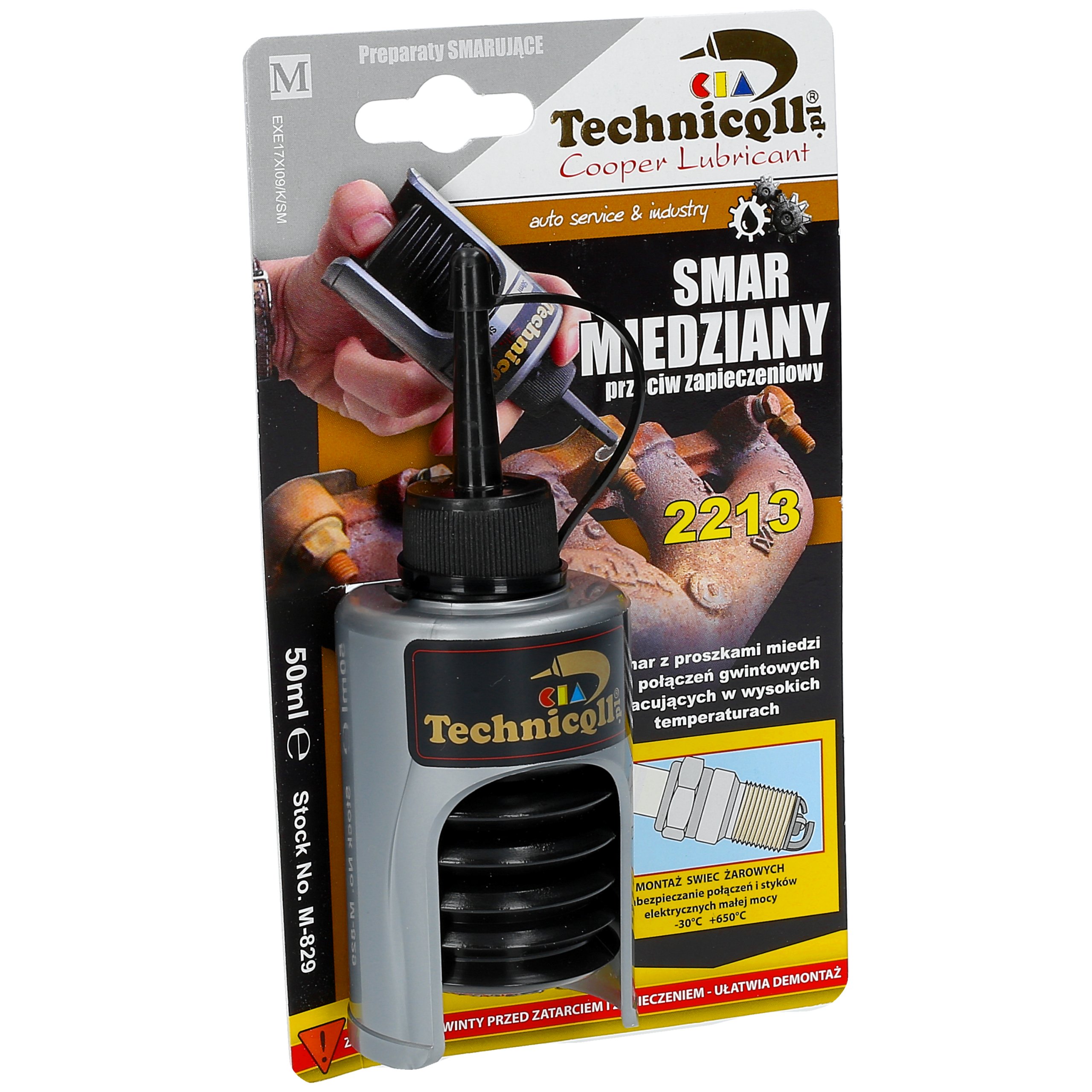 

Smar Miedziany 50ML Technocqll Przeciwzatarciowy