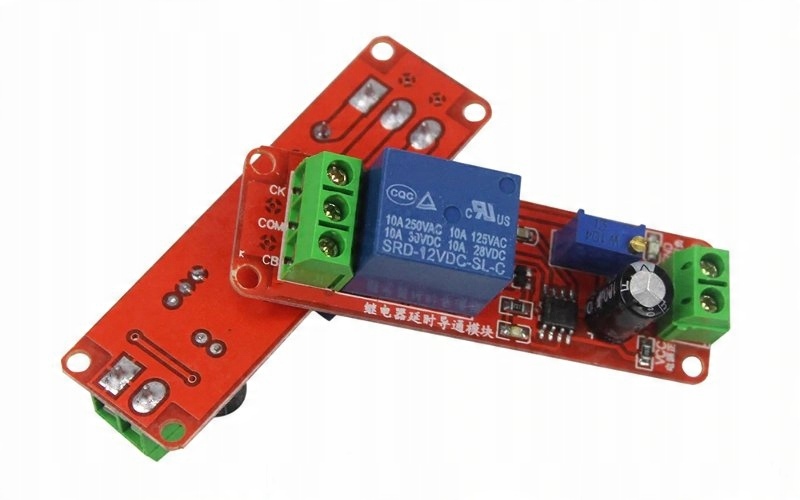 

Moduł Czasowy NE555 Opóźniacz Przekaźnik 12V 10A