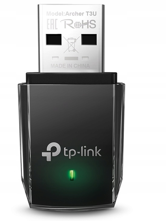 Mini bezdrátová karta T3U Usb AC1300 2,4 a 5 GHz
