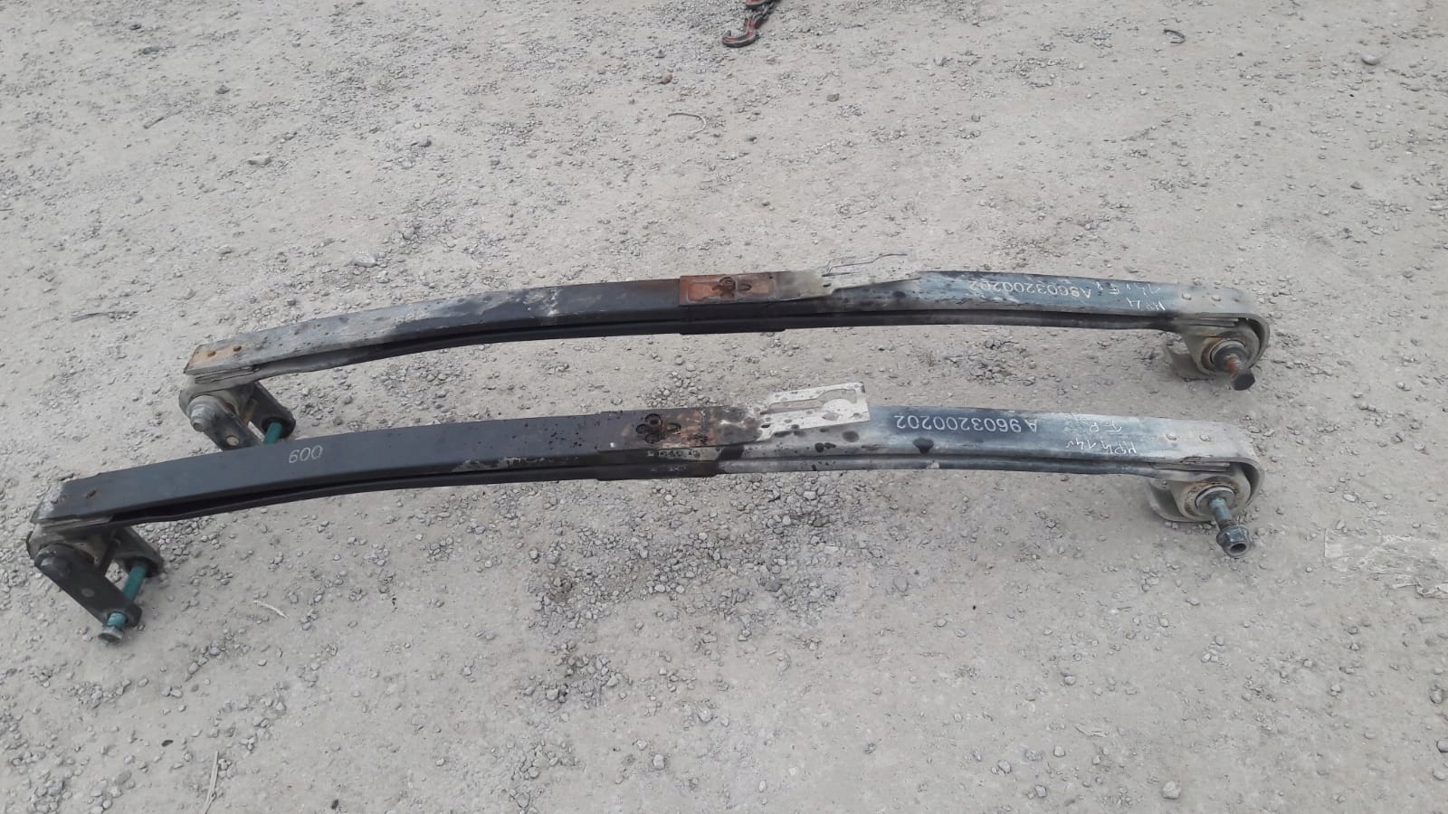 960 320 - ACTROS MP4 РУЧКА РЕССОРА ПЕРЕДНЯЯ РЕССОРА ПЕРЕДНЯЯ 2 P