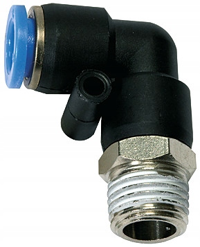 

Złączka Wtykowa Kątowa fi 8 mm R3/8"