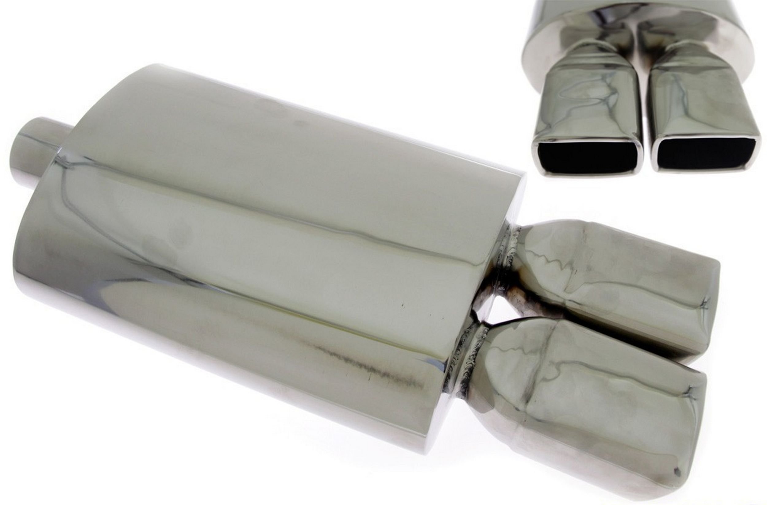 TW-TL-016 - Спортивный басовый глушитель TurboWorks 2 x 87 мм 2,5