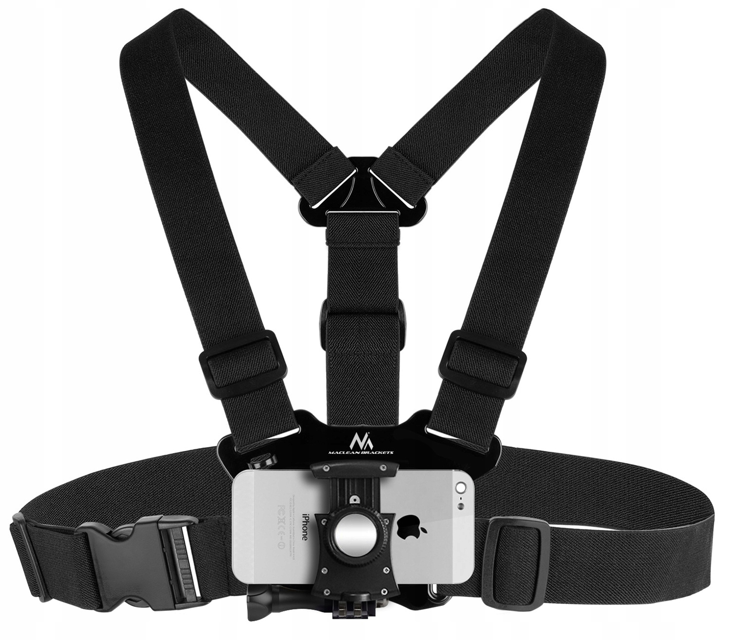 SZELKI NA KLATKĘ PIERSIOWĄ UCHWYT do TELEFONU SMARTFONA KAMERY GoPro