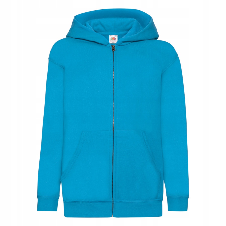 

Bluza dziecięca suwak Fruit Classic, azurowy 164