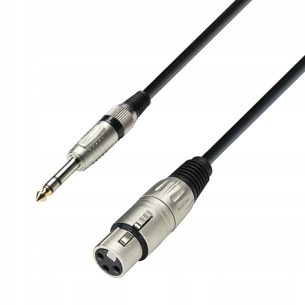 Adam Hall Cables K3 BFV 0100 XLR JACK stereo 1m
