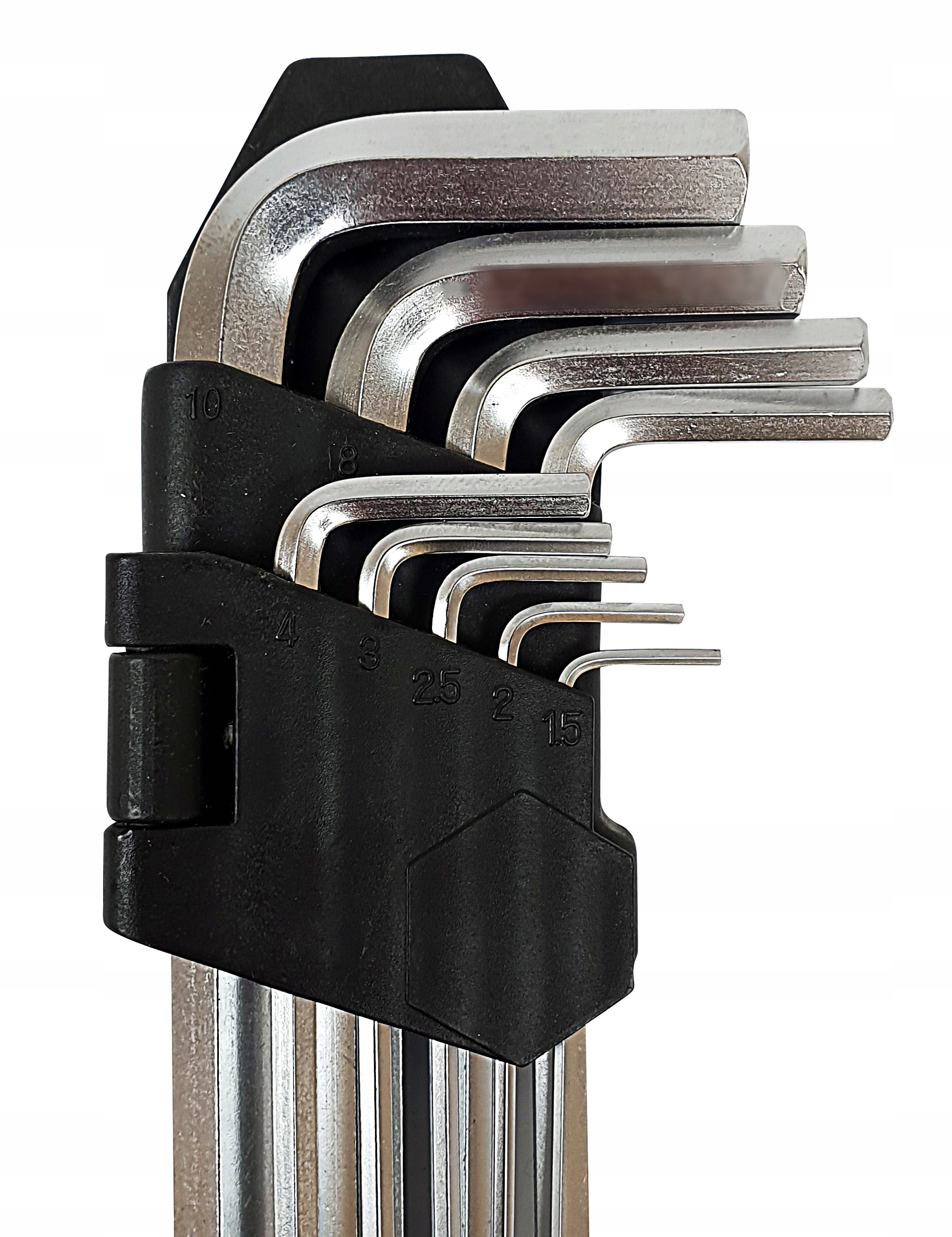 

Klucze Imbusowe 1,5- 10mm/ 190 mm Silver Klucz 9EL