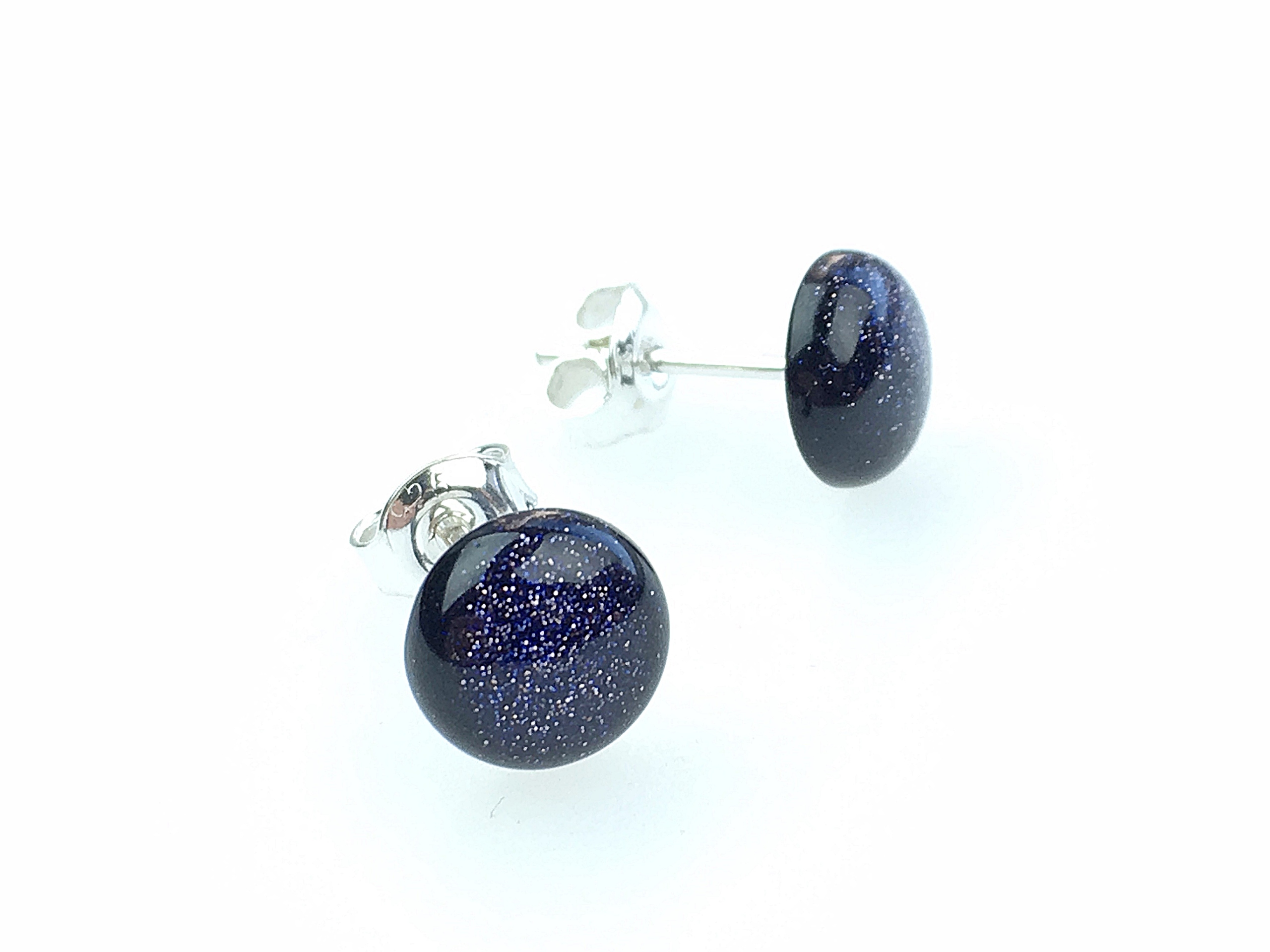 

kolczyki srebrne 925 noc kairu sztyfty wkrętki 8mm