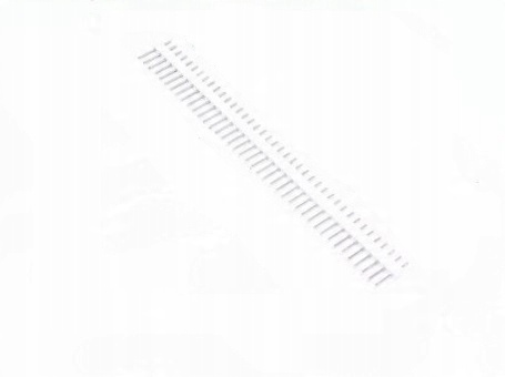 

Listwa kołkowa Gold Pin 1X40 2,54mm biała wys. 12