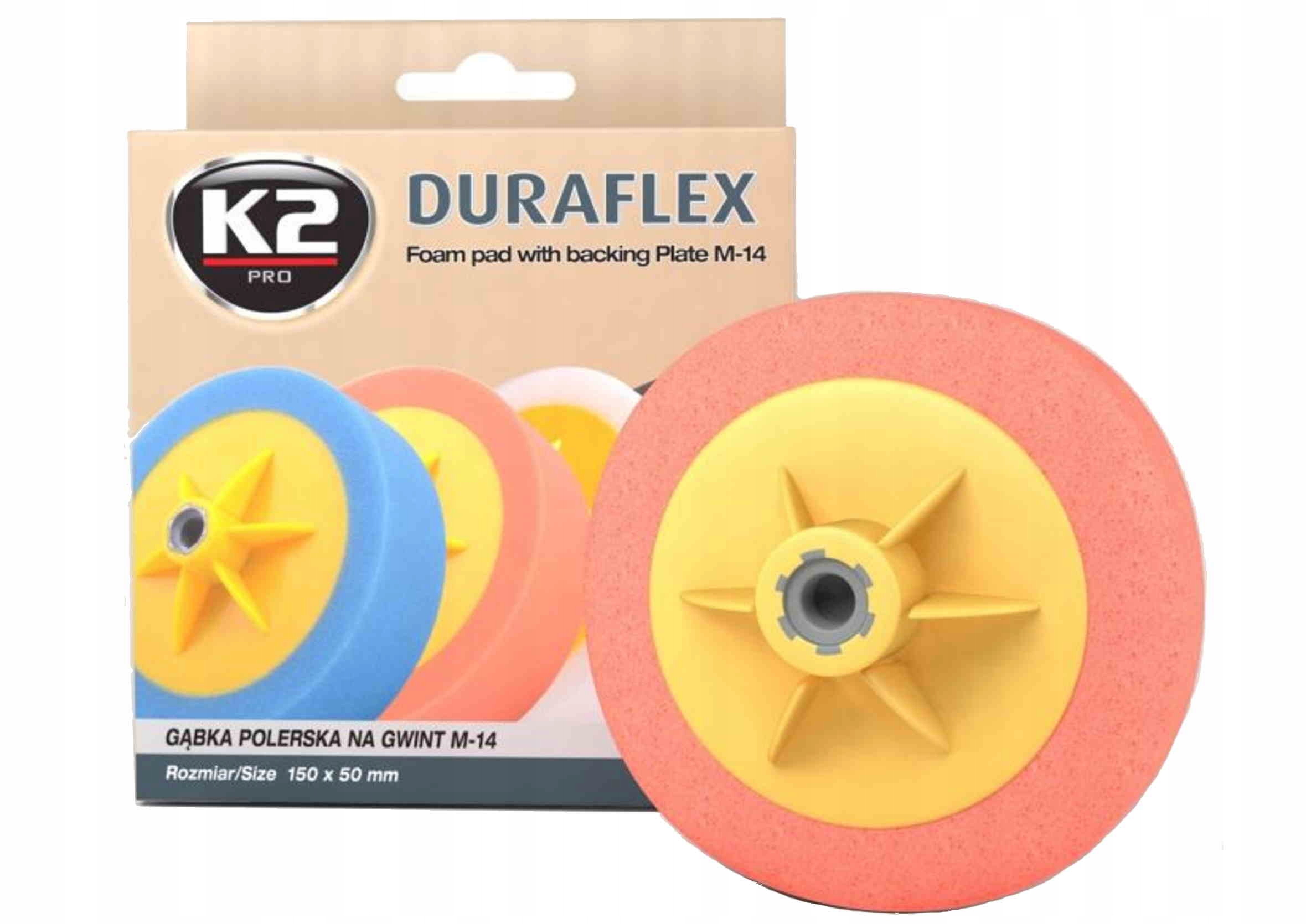 

K2 Duraflex Gąbka Polerska Lekkościerna M14