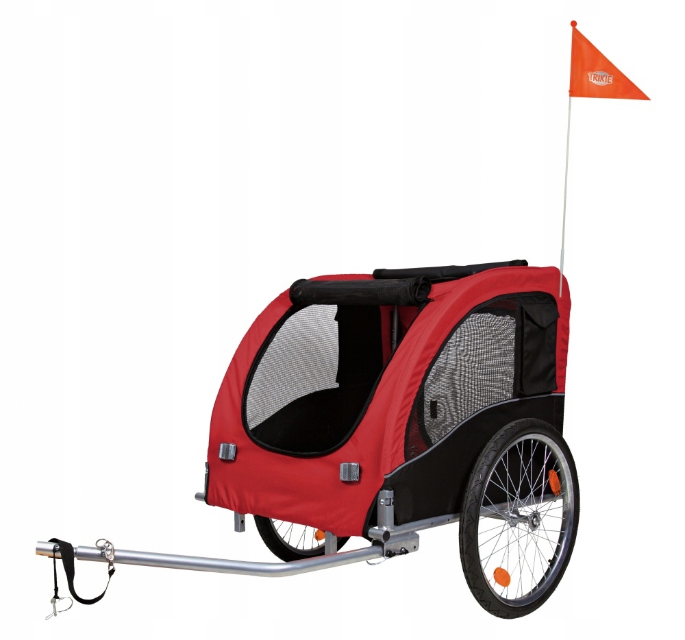 Trixie TX-12816 Przyczepka Rowerowa Dla Zwierząt Psów Max. 30 Kg