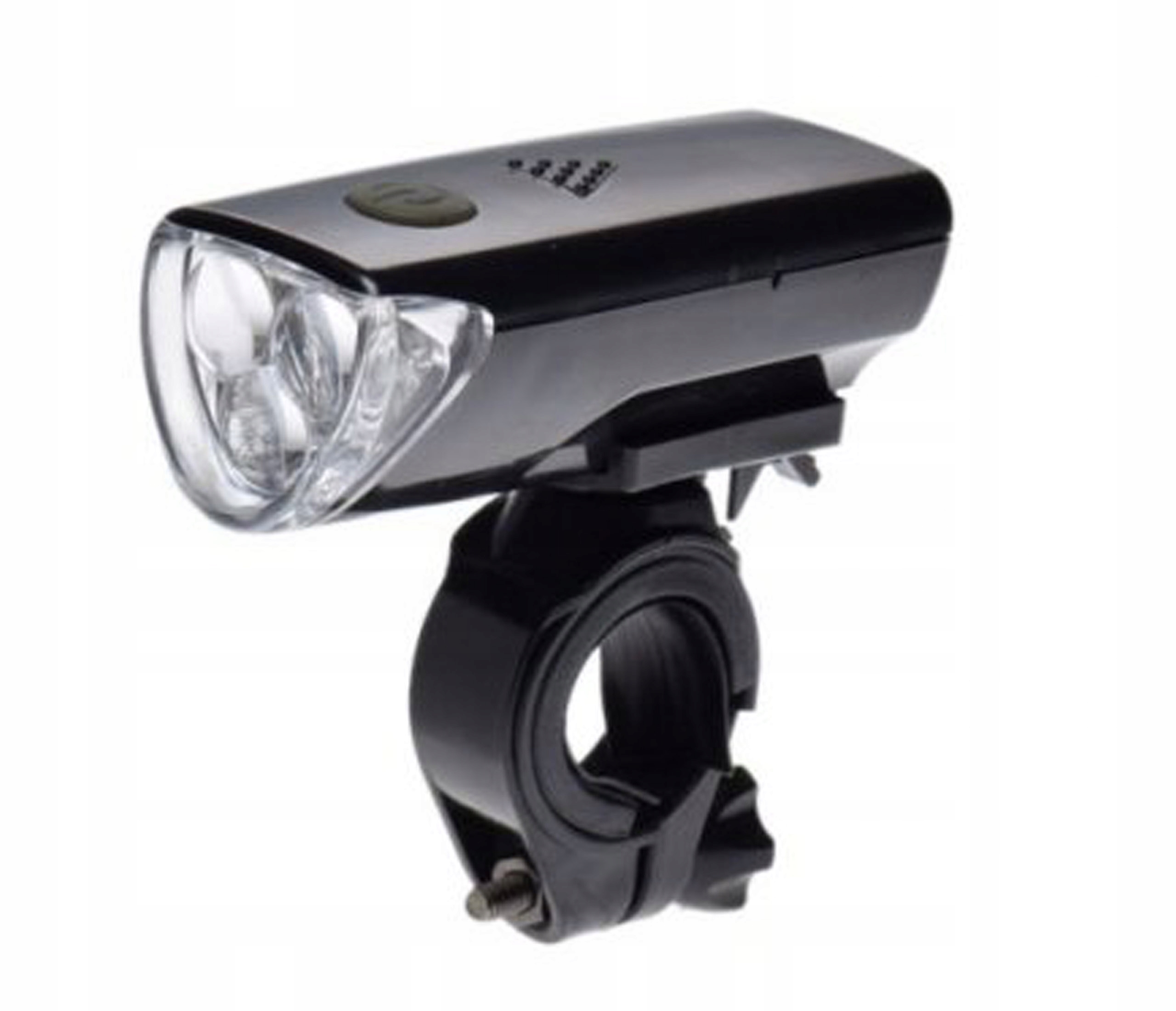 

Lampa Rowerowa Przednia 3x Led Czarny 3 Tryby