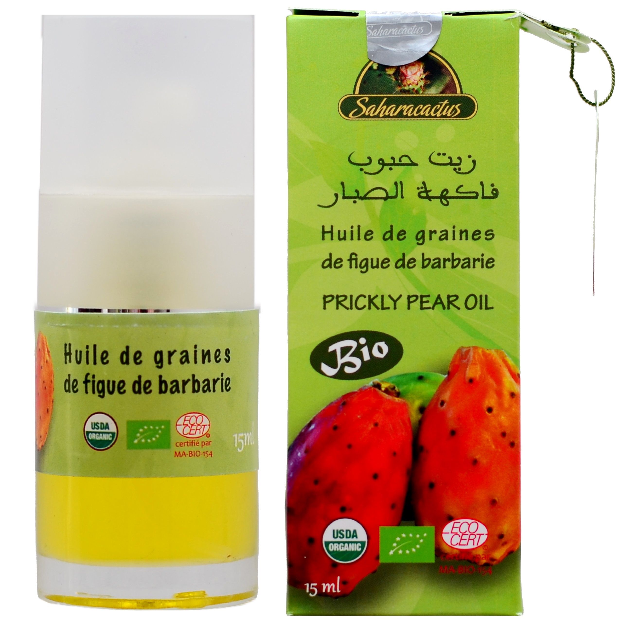 OLEJ Z NASION OPUNCJI FIGOWEJ ECOCERT 15ml MAROKO