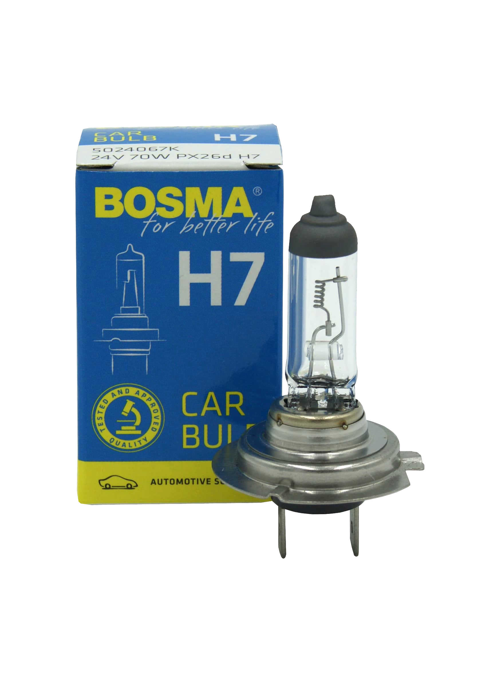 

Bosma Żarówka Halogenowa H7 24V 70W /0423