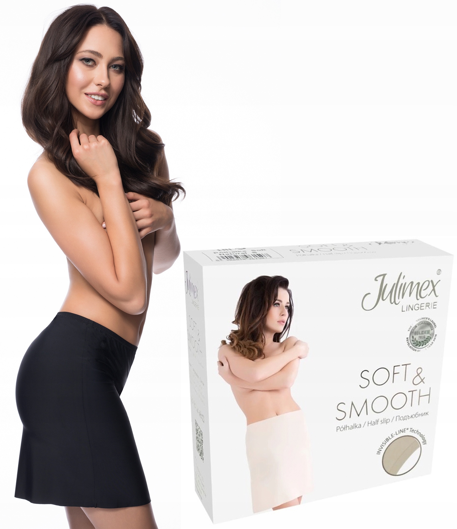 

Julimex półhalka Soft Invisible-line czarna # Xs