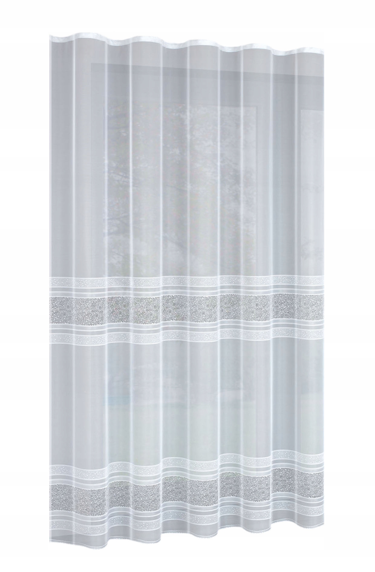 

Firana żakardowa, metrażowa 250 cm biała 34511