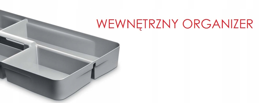 POJEMNIK PUDEŁKO NA KLOCKI LEGO PLASTIKOWY 13l + ORGANIZER Przeznaczenie uniwersalne