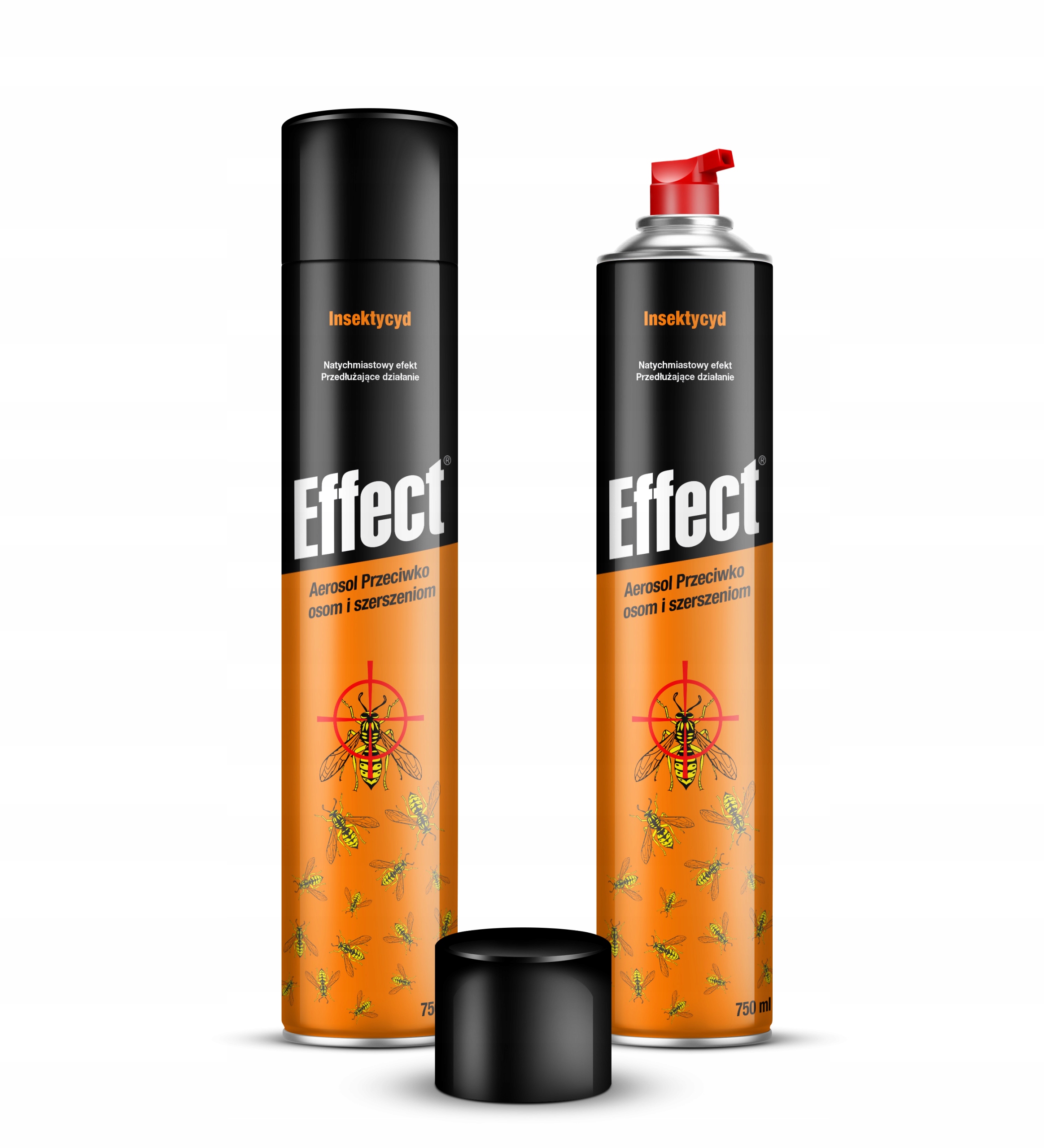 SPRAY ŚRODEK PREPARAT OPRYSK NA SZERSZENIE OSY GNIAZDA EFFECT 750ML (2 SZT)