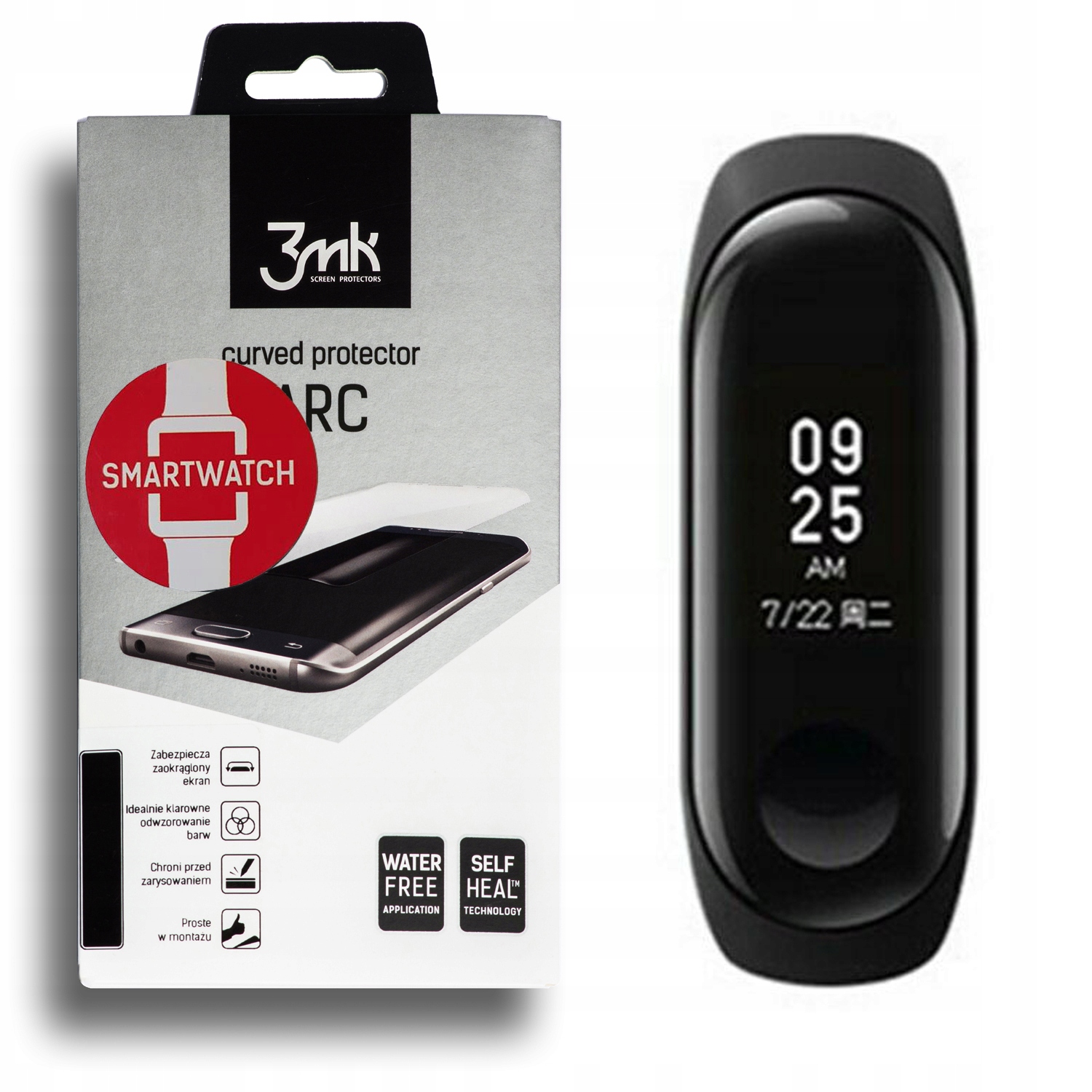 

3MK Arc 4SZT. Folia Cały Ekran Do Xiaomi MI Band 3