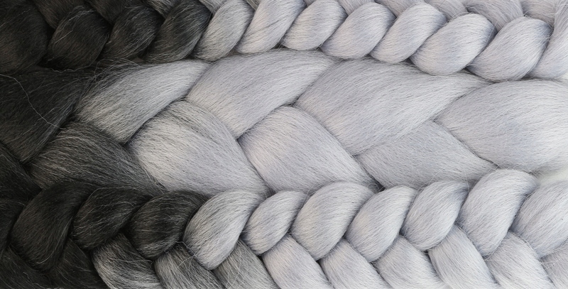 Włosy SYNTETYCZNE do warkoczyków KOLOROWE warkoczyki DOCZEPIANE WŁOSY ombre Kod producenta 2144