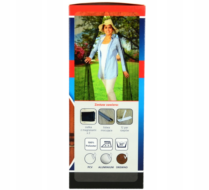 SIATKA MAGNETYCZNA NA DRZWI NA OWADY BROS 160x220 Kod producenta 1602