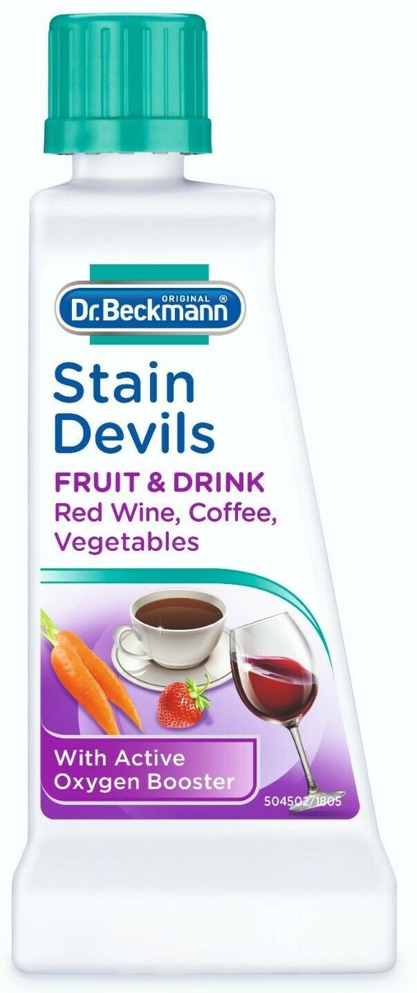 

Dr Beckmann Odplamiacz Wino Owoce Herbata Sok 50ml