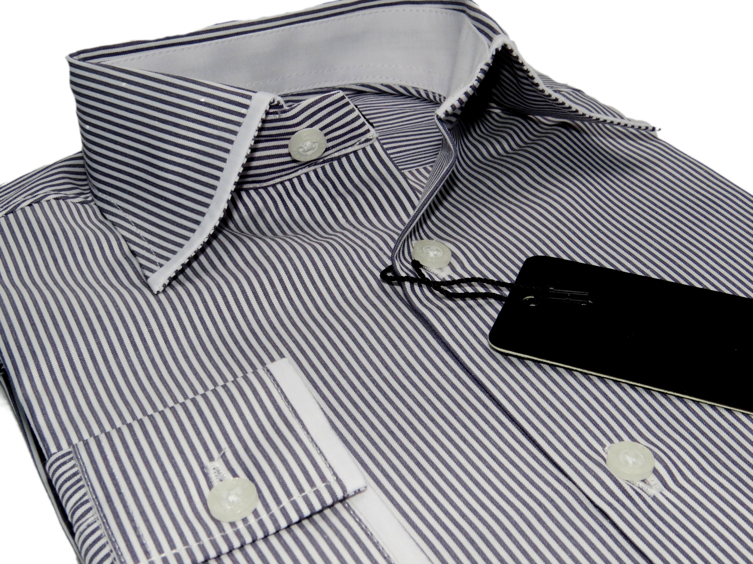 Jankes Koszula WIZYTOWA Czarno/Białe PASKI 128 Marka Inna marka