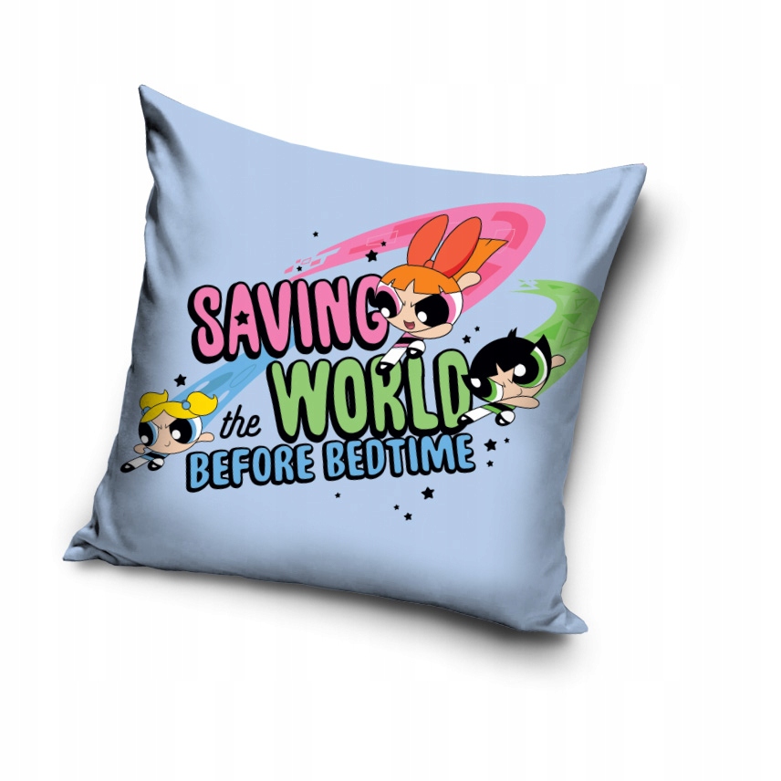 

Poszewka Atomówki Powerpuff 40x40 Dwustronna